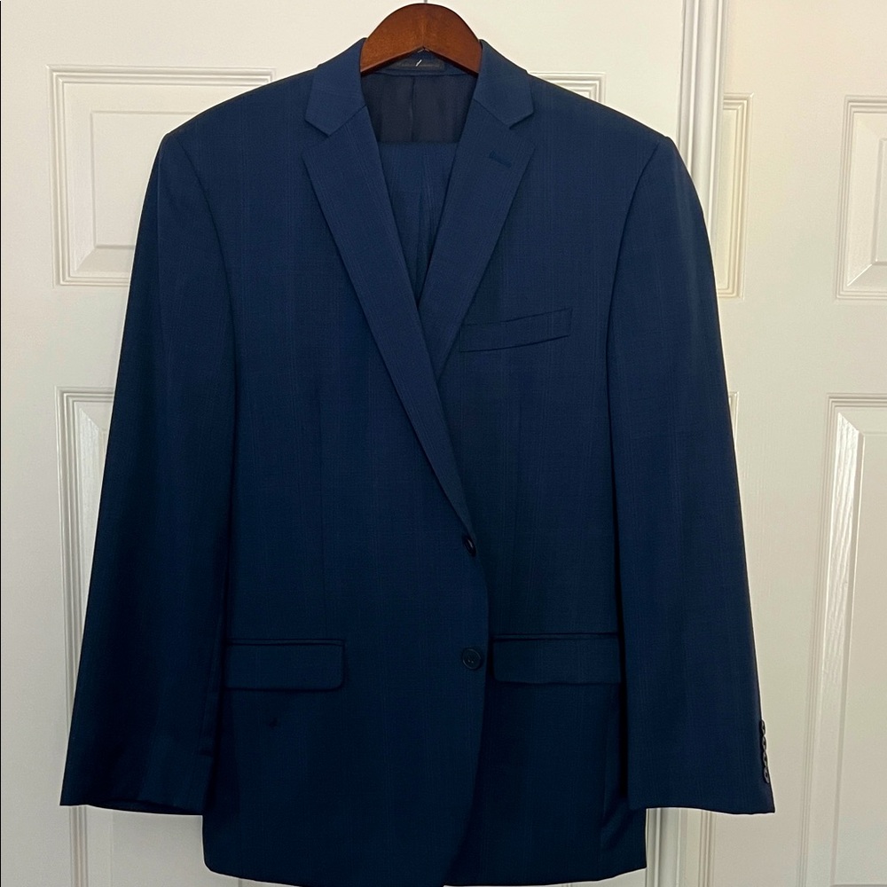 Calvin Klein Navy Suit Jacket